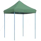 vidaXL Party-Zelt Grün 200 x 200 x 306 cm Oxford-Stoff