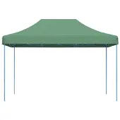 vidaXL Party-Zelt Grün 279 x 410 x 315 cm Oxford-Stoff