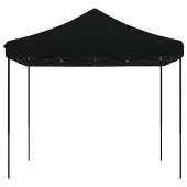 vidaXL Party-Zelt Schwarz 292 x 292 x 315 cm Oxford-Stoff