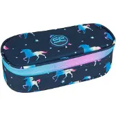 CoolPack Piórnik owalny Campus Blue Unicorn