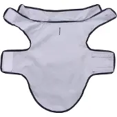 vidaXL Hunde Regenmantel mit Reflexstreifen Polyester Marineblau M