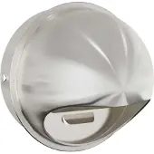 vidaXL Lüftungsgitter 2 stk. Silber 200 mm Edelstahl