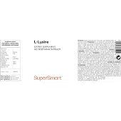 SuperSmart L-Lysine Dietary Supplement - 180 Vegi-Kaps