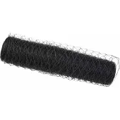 vidaXL Schweißgitterzaun 0,8 x 10 m PVC Grau