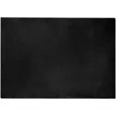 vidaXL Rutschfester Kunstfellteppich Olite Schwarz 160 x 230 cm