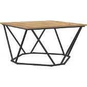 vidaXL Couchtisch Artisan-Eiche 80 x 80 x 45 cm