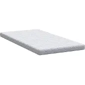 vidaXL Matratze Weiß 100 x 200 cm Jacquard-Stoff