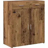 vidaXL Aufbewahrungsschrank Altholz 80 x 42,5 x 93 cm
