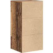 vidaXL Sideboard mit Schubladen Altholz 38 x 34 x 75 cm