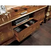 Xl Moebel Gmbh Klassische Wohnzimmerwand RTV 2x Vitrinen Massivholz Möbel TV-Regal Neu