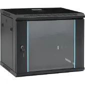 vidaXL 9U Netzwerkschrank Wandmontage 19" IP20 600x450x510 mm