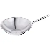 Contacto Wok, Wokpfanne, Edelstahl 18/10, Ø36 cm. 9,0 cm Höhe und 5 Liter