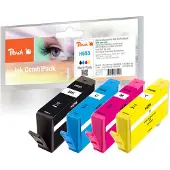 Peach PI300-593, Schwarz, Magenta, Gelb, 19 ml, 12 ml, 665 Seiten, Multipack