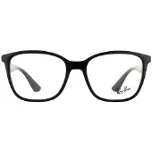 Ray-Ban Square Black Black Unisexe Femmes Femmes Frames