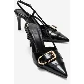 Prologue Noen Schnalle Spitzer Zehenbereich Stiletto Pumps