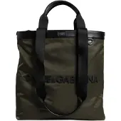 Dolce&Gabbana Dolce & Gabbana Schulterriemen aus Nylon in Grün