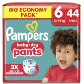 Pampers Baby Dry Pants Gr. 6 13-19 kg Großpackung 44 Stück