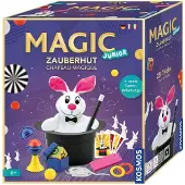 Kosmos 694302 Magic Zauberhut, Lerne einfach Zaubertricks und Illusionen, Zauberkasten mit Zauberstab und vielen weiteren Utensilien, für Kinder ab 6 Jahre