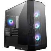 MSI MAG PANO M100R PZ, Micro Tower, PC, Schwarz, ITX, micro ATX, Gaming, Multi