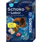 Kosmos 654283 Fun Science - Schoko-Labor, Experimentier-Set für Kinder ab 8-12 Jahren, Schokolade selber Formen, Süßigkeiten und Geschenke selber Machen