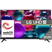 LG UHD AI 43UA73003LA, 109,2 cm (43"), 3840 x 2160 Pixel, LED, Smart-TV, WLAN, Schwarz
