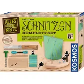 Kosmos Schnitzen Komplett-Set, Experimentier-Set, 8 Jahr(e), Mehrfarbig