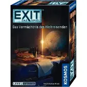 Kosmos EXIT - Das Spiel: Das Vermächtnis des Weltreisenden, Kartenspiel, Reisen/Abenteuer, 12 Jahr(e), 45 min