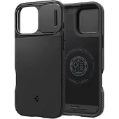 Spigen Apple iPhone 16 Pro Hülle - Kunststoff - - Backcover/Hard Case - Schwarz