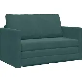 vidaXL Schlafsofa Dunkelgrün 124 x 71 x 78 cm Samt