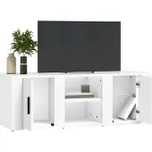 vidaXL TV-Schrank Weiß 100x31,5x35 cm Holzwerkstoff