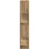 vidaXL TV-Schrankset 80 x 24 x 125 cm Braun Holzwerkstoff