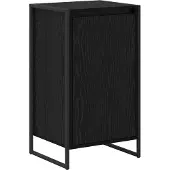 vidaXL Sideboard Schwarz Eichen-Optik 43 x 36 x 75,5 cm Holzwerkstoff