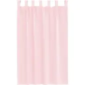 vidaXL Voile Vorhänge mit Schlaufen 2 Stk. Hellrosa 140x175 cm