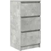 vidaXL Sideboard Betongrau 37,5x35x76 cm Holzwerkstoff