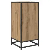 vidaXL Sideboard Artisan-Eiche 35,5 x 35 x 76 cm