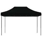 vidaXL Party-Zelt Schwarz 279 x 410 x 315 cm Oxford-Stoff