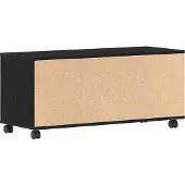 vidaXL TV-Schränk Schwarz 90 x 35 x 40,5 cm Holzwerkstoff