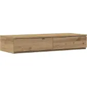 vidaXL Bett-Schubladen Artisan Eiche 75x36,5x16,5 cm aus Holzwerkstoff