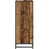 vidaXL Badezimmermöbel-Set Altholz 35 x 37,5 x 100 cm Holzwerkstoff