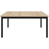 vidaXL Couchtisch Sonoma 100 x 100 x 45 cm Holzwerkstoff