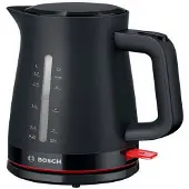 Bosch TWK3M123, 1,7 l, 2400 W, Schwarz, Wasserstandsanzeige, Überhitzungsschutz, Drahtlos