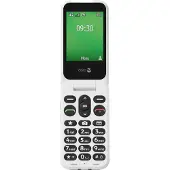 Doro Leva E30, Klappgehäuse, Single SIM, 7,11 cm (2.8"), 0,3 MP, 1150 mAh, Rot, Weiß