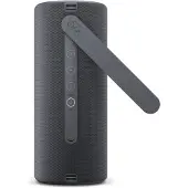 LOEWE WE. Hear 2 Storm Grey, Bluetooth Lautsprecher, 60W, Wasserresistent, Tragbar, Aufladbar, 17h Lange Akku Laufzeit, für Outdoor und Indoor