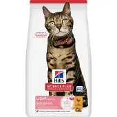 Hill's Pet Nutrition Adult Light mit Huhn Katzenfutter | 10 kg