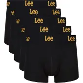 Lee 5er-Set: Boxershorts "Innes" in Schwarz - S