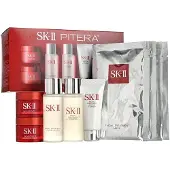SK-II PITERA Beauty Travel Kit – 9-teilig (Essence, Lotion, Cleanser, Cream, Mask)