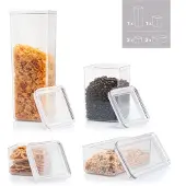 Bodum Vorratsdose Canteen Transparent (Set von 12)