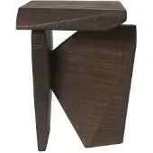 Ferm Living Silva Piece Beistelltisch Mangoholz dunkel - , Holz, Holz