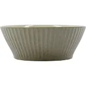 House Doctor - Pleat Schüssel, Ø 19 cm, grau / braun
