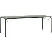 &tradition Thorvald SC99 Gartentisch, 220 x 90 cm, bronze green